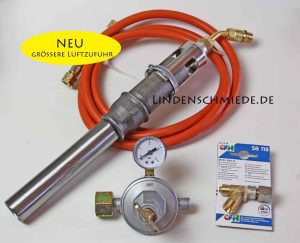 Gasbrenner Komplettset